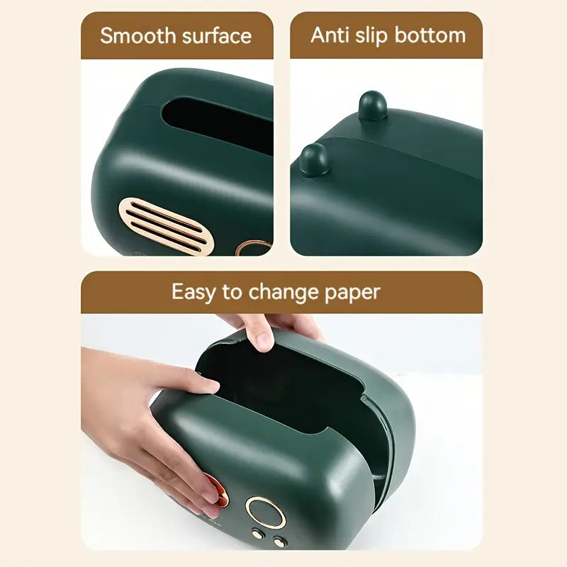 Vintage Tissue Box Holder (Retro Radio Design)