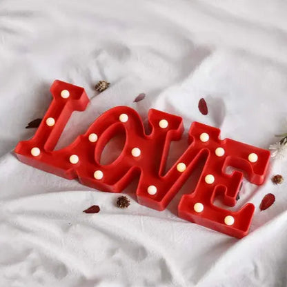 3D LED Love Marquee Night Light