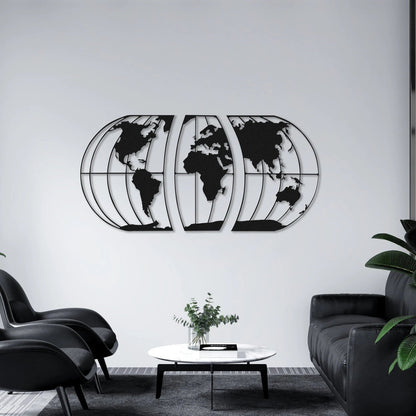 Global Impressions World Map Wood Wall Decor