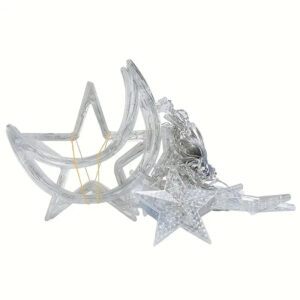 1 pc led star moon curtain lights