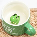 Pinterest Inspired Dino Inside Mug with Quote