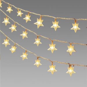 Serial String Star Lights for Decoration