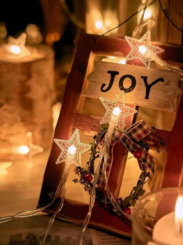 Serial String Star Lights for Decoration - Image 4