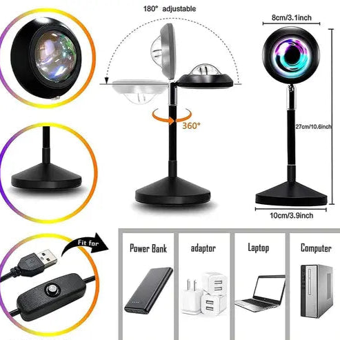 Aesthetic Sunset Lamp Projector 3 SUNSETLAMPPROJECTOR2
