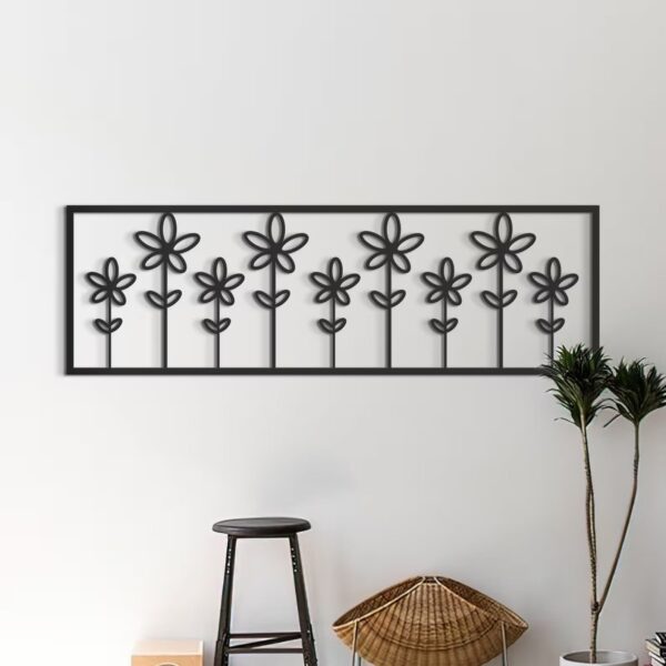 Blooming Petals Daisy Wood Wall Decor - Image 3