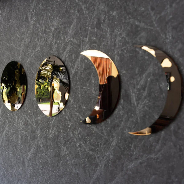 Moon Phase Duo Wood Wall Decor - Image 4