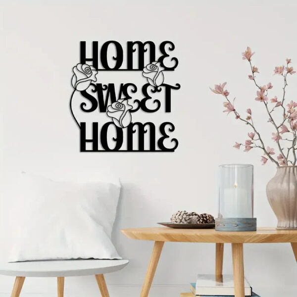 Home Sweet Home Sign Wood Wall Decor - Image 4