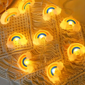 Led Rainbow Cloud String Light