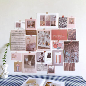 Vintage Art Wall Collage Cards