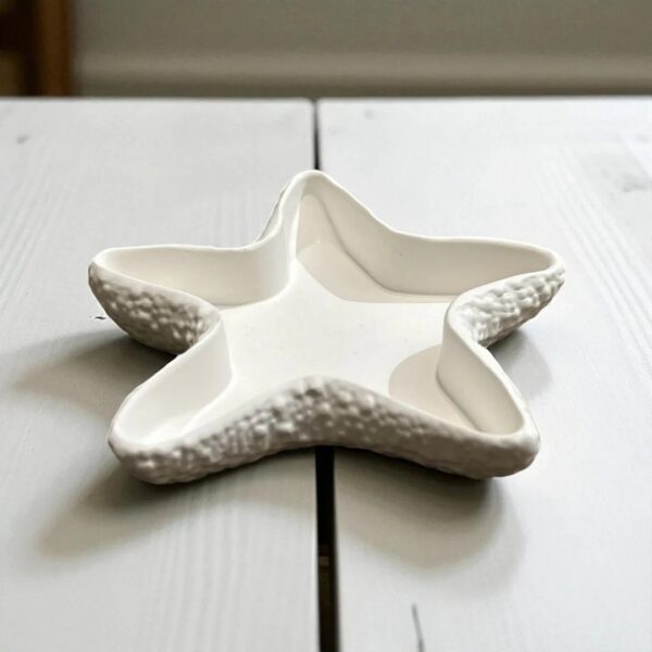 Star Fish Tray | Handmade | Aesthetic Tray | Jewelry Tray | Vanity Tray | Trinket Tray | Coffee Table Decor | Bathroom Tray | - Image 3
