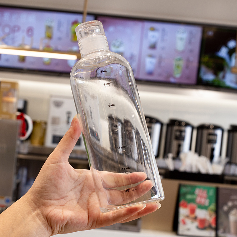 Transparent Aesthetic Water Bottle 4 Transparent Aesthetic Water Bottle - Image 4