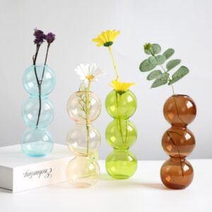 Glass Bubble Vase