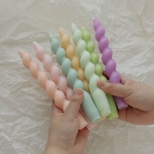 Spiral Long Aromatherapy Candle