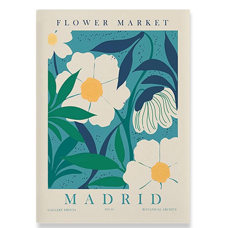 Plant And Flower Art Canvas Core Poster 2 Plant And Flower Art Canvas Core Poster - Image 2