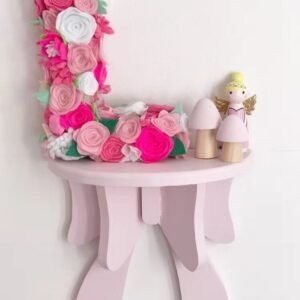 Bow Half Round Wall Shelf
