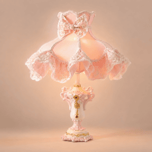 Pink Bedroom Bedside Lamp