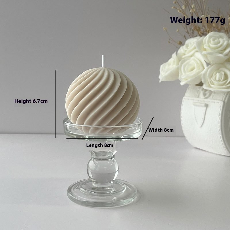 Wave Spherical Art Aromatherapy Candle - Image 7