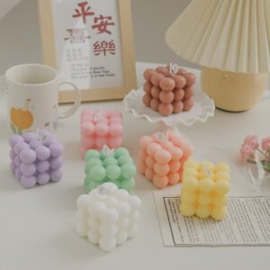 Household Rubik's Cube Geometric Aromatherapy Candle Ornament