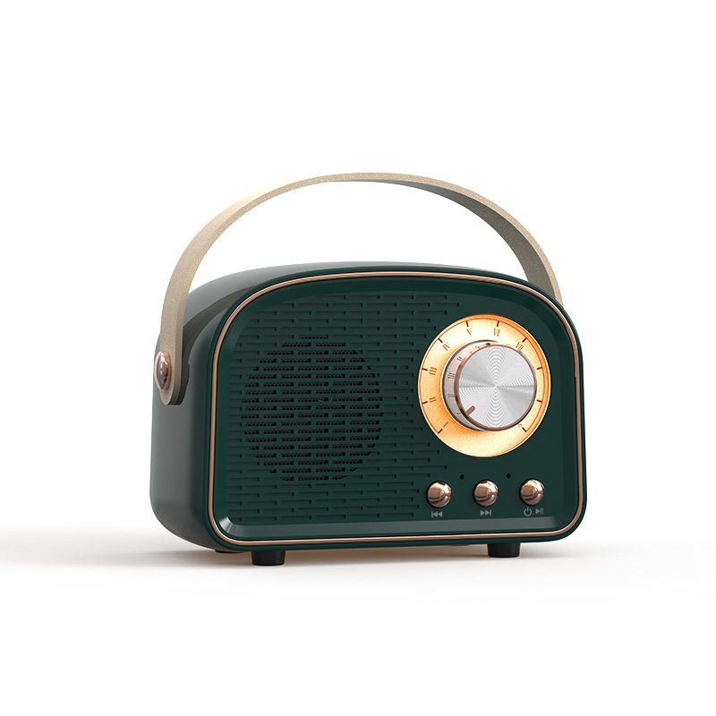 Vintage Radio Portable Card Wireless Bluetooth Speaker - Image 6