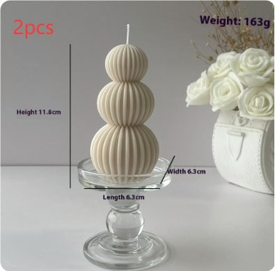 Wave Spherical Art Aromatherapy Candle - Image 6