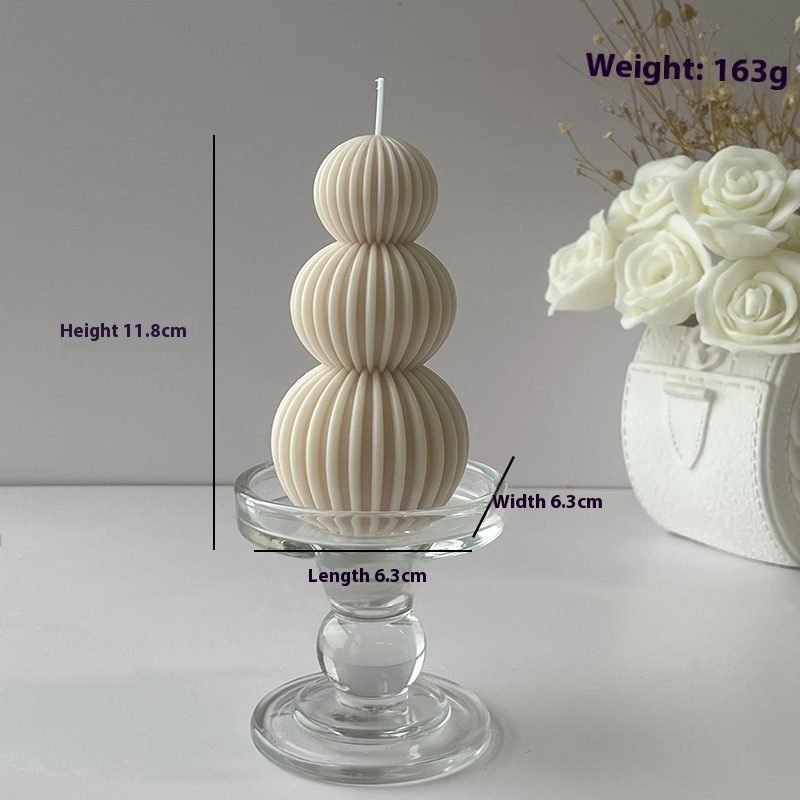 Wave Spherical Art Aromatherapy Candle - Image 9
