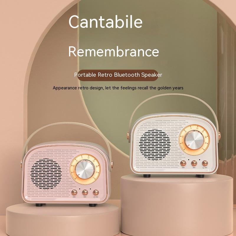 Vintage Radio Portable Card Wireless Bluetooth Speaker - Image 8