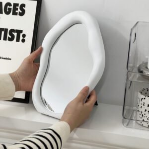 Shaped Net Red Irregular Desktop Mirror Vanity Makeup Mirror