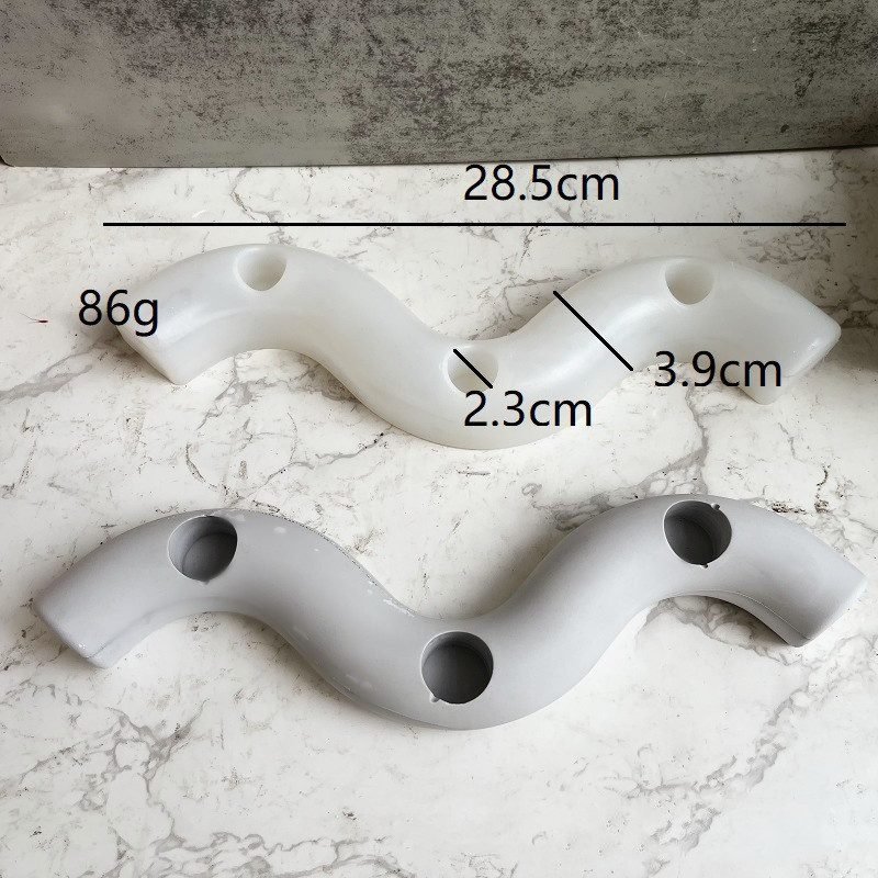 Candle Holder Gypsum Mold Home Resin Decorations - Image 8