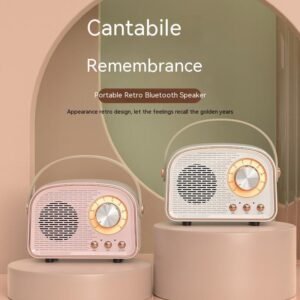 Vintage Radio Portable Card Wireless Bluetooth Speaker