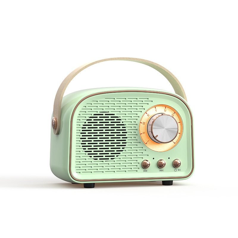 Vintage Radio Portable Card Wireless Bluetooth Speaker - Image 5