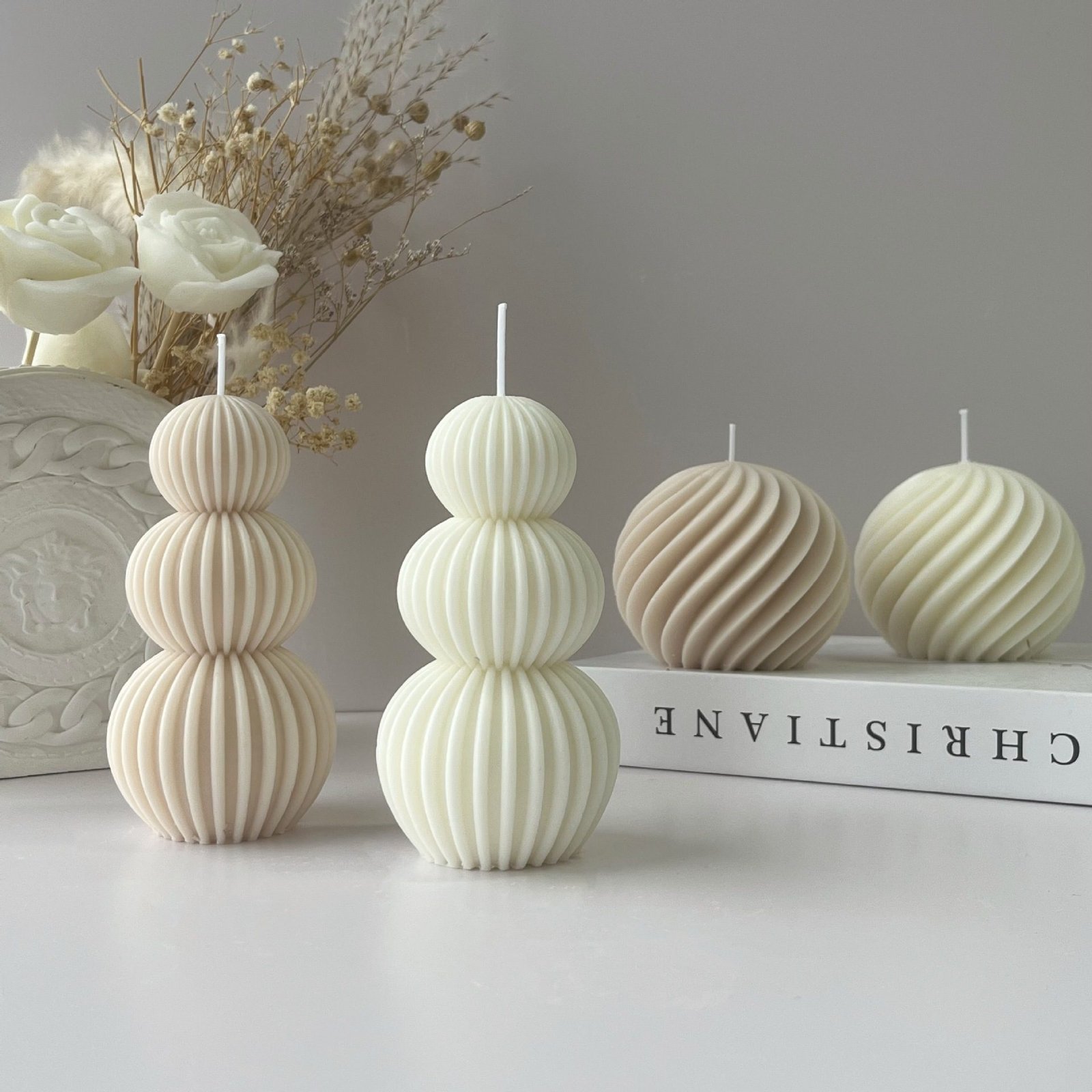 Wave Spherical Art Aromatherapy Candle - Image 8