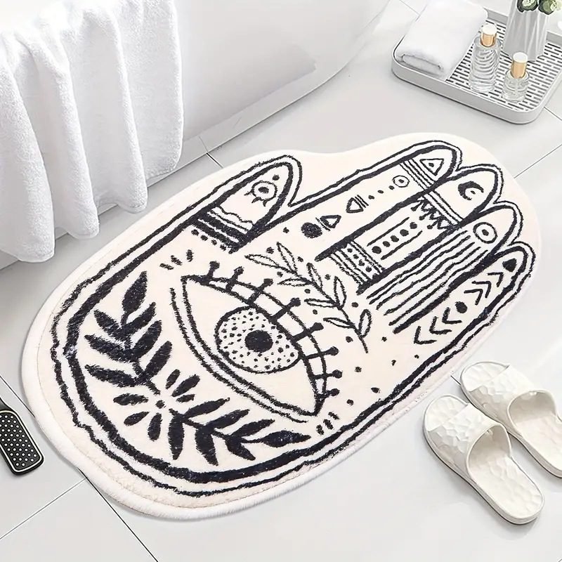 Special-shaped Cashmere Floor Mat Home Personalized Creative - Image 9