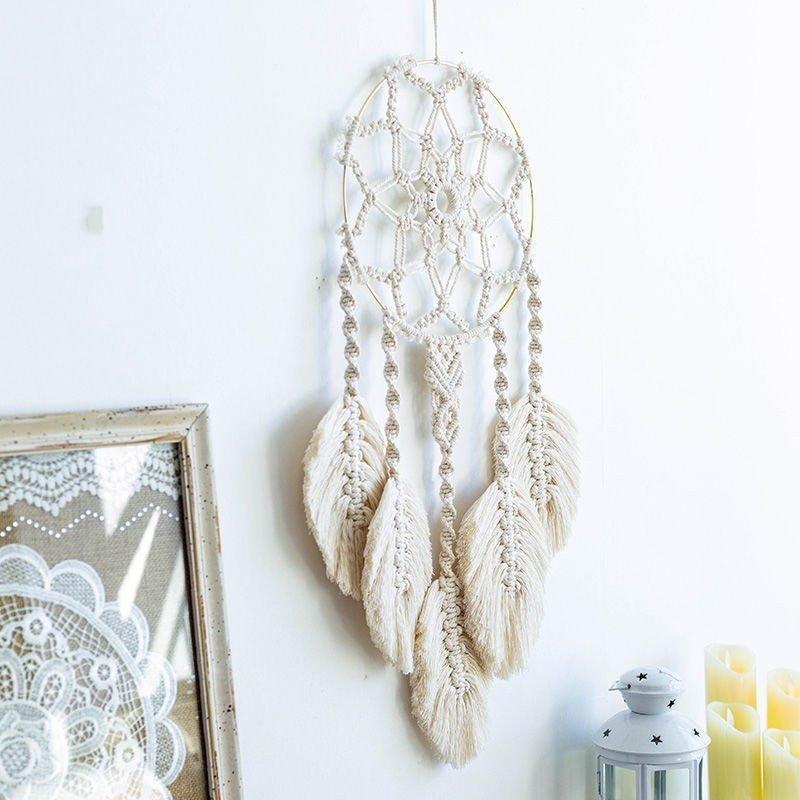 Hand Woven Dream Catcher Tapestry - Image 2