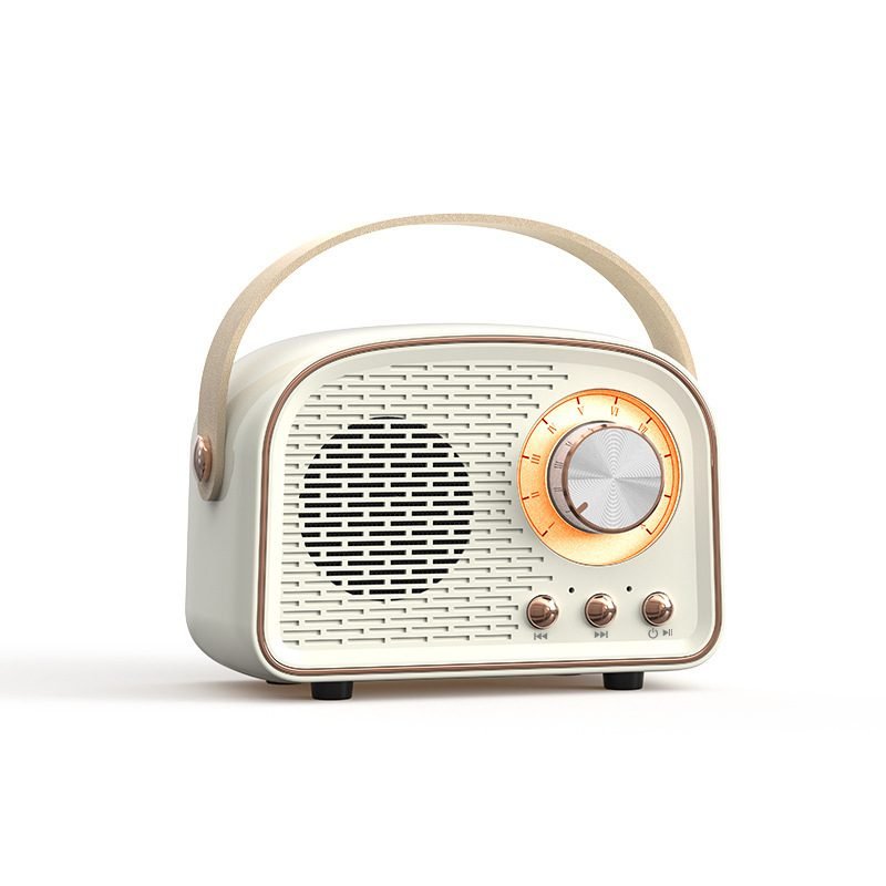 Vintage Radio Portable Card Wireless Bluetooth Speaker - Image 2