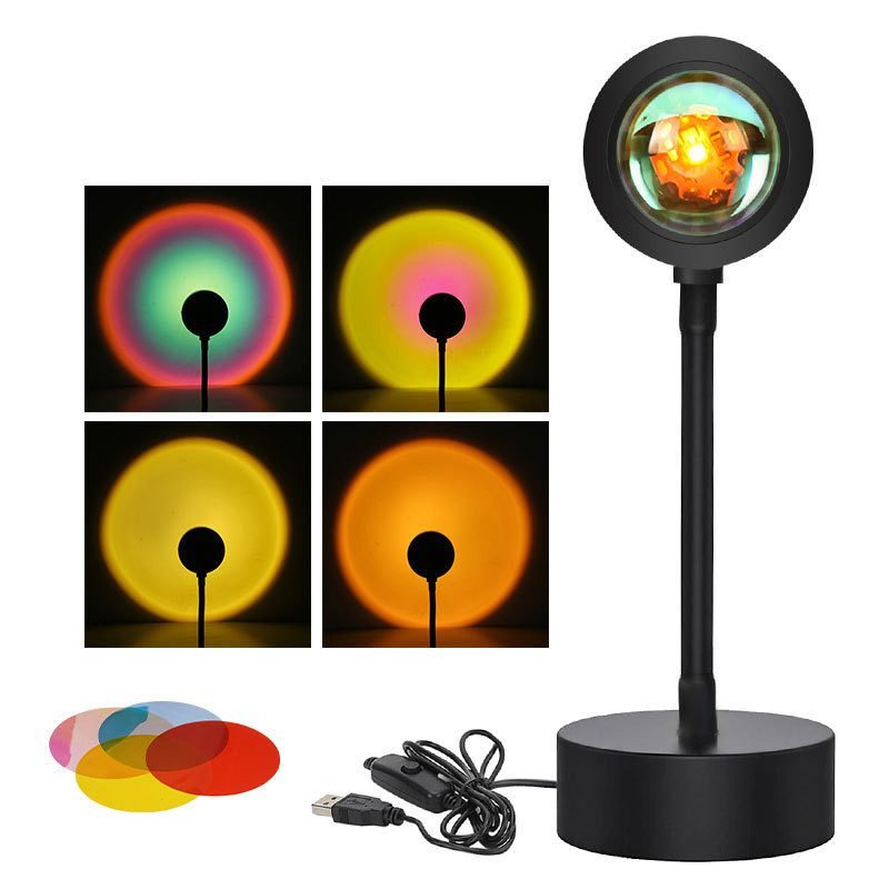 Sunset Projection Lamp Sunset Projector Night Light - Image 4