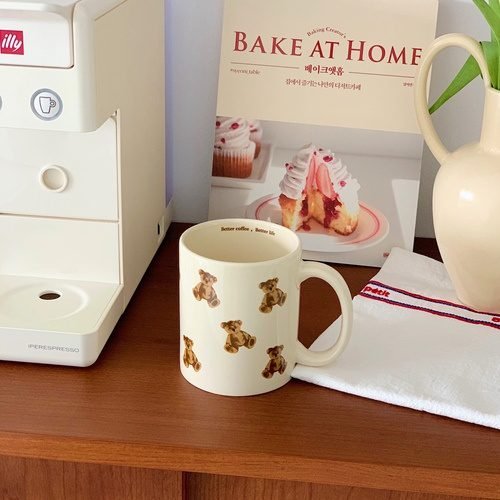 Homemade Bear Mug Large Capacity - Image 3