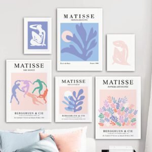 Matisse Poster Art Print on Wall Decorative Canvas