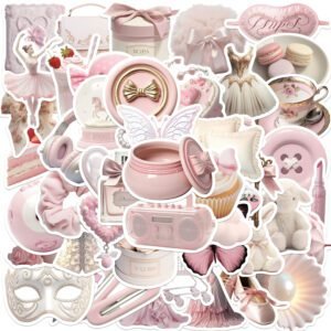 50 Ballet Girl Stickers DIY Decorative Stickers