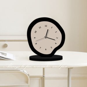 Cream Desktop Clock
