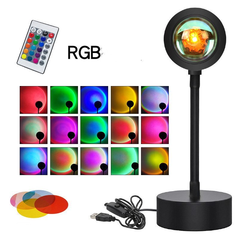 Sunset Projection Lamp Sunset Projector Night Light - Image 5