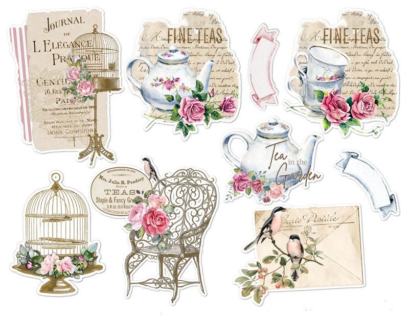 Vintage Hand Ledger Sticker Decoration - Image 3